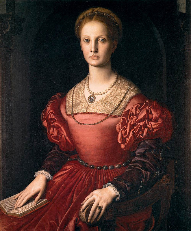 Agnolo Bronzino - Portrait of Lucrezia Panciatichi